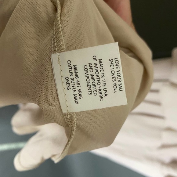 Show Me Your Mumu Caitlin Ruffle Dress M - Picture 6 of 8